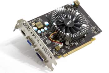 MSI GeForce GT 240 GPU