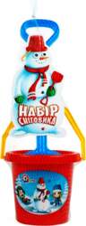 Snowman Making Kit Red