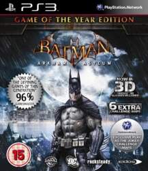 PS3 Batman: Arkham Asylum Game of