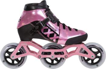 Powerslide 3X Kids pink adjustable bērnu