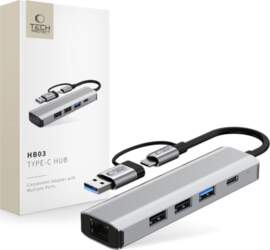 Adapteris Tech-Protect  Tech-Protect HB03 HUB Adapter