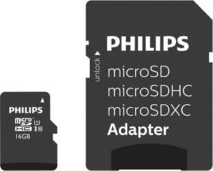 Datu nesēji Philips Philips MicroSDHC 16GB