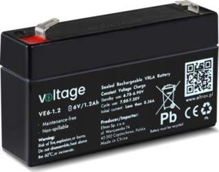 Akumulators voltage  Voltage - Akumulator AGM