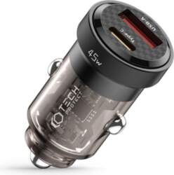 Adapteris Tech-Protect  Tech-Protect CC45W Car Charger