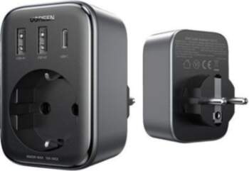 Adapteris Ugreen  charger 30W (2xUSB/USB C/AC)