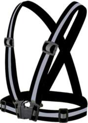 Apģērbs Hurtel  Adjustable reflective harness for