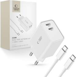 Adapteris Tech-Protect  Tech-Protect C35W 2x USB-C