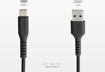 Kabelis SBS  SBS TECABLEMICROC15K USB-A -
