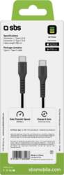 Kabelis SBS  SBS TECABLETCC3M USB-C -