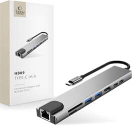 Kabelis Tech-Protect  Tech-Protect HB09 USB hub