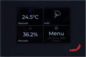 Zehnder ComfoAir Multi Control vadības panelis