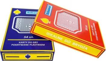 Spēļu kārtis plastic.