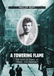 Towering flame