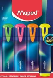 Teksta marķieri MAPED Nightfall 4gab.