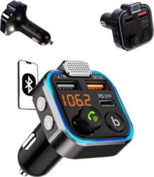 FM Bluetooth raidītājs/lādētājs