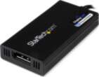StarTech USB-A DisplayPort USB adapteris. melns