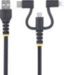 StarTech USB kabelis USB-A USB-C microUSB