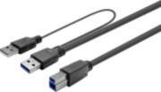VivoLink USB-A USB-B USB kabelis. 3