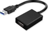 MicroConnect USB-A HDMI adapteris melns (USB