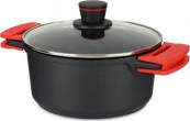 Kinvara Pot Molten Black Aluminium (24