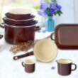 Emalia Pleszew Emaljas Pleszew BROWN emaljas