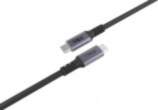 MicroConnect USB-C — USB-C kabelis melns