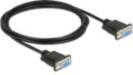 Delock DELOCK Cable Seriell Nullmodem D-Sub9