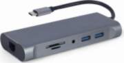 Cablexpert USB-C stacija/replicators (A-CM-COMBO7-01) [Stacja/replikator]
