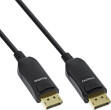 InLine DisplayPort kabelis 1 m melns