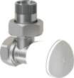 Sourcing LockShield leņķa hroms [LOCKSHIELD 1/2INX1/2IN