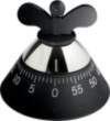 Alessi Counter Timer Mechanical Black (A09