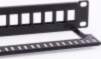 NetRack Patch panelis 19" 24x Keystone