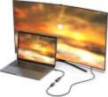 Aprīkojiet AV adapteri USB-C —> biezs