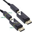 InLine DisplayPort Mini kabelis 30m melns