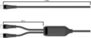 MicroConnect USB kabelis USB-C 2x 1