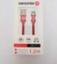 Swissten USB-A micro-B USB kabelis 1