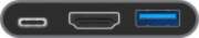 USB HUB Conceptronic adapteris USB-C —>
