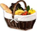 Kesper Woven piknika grozs ar auduma