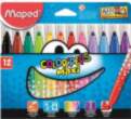 Maped flomasteri Colorpeps maxi triangular 12