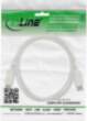 InLine DisplayPort kabelis 5 m balts