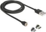 Delock USB kabelis USB-A — microUSB