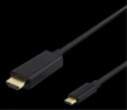 Kabel USB Deltaco USB-C - HDMI