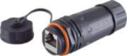 MicroConnect RJ45 coupler, CAT 6a, IP68