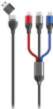 USB kabelis 2GO USB-A USB-C microUSB