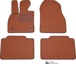 Eko ādas paklājiņi QuiltyMats FORD B-MAX