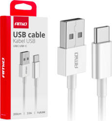 USB - USB-C kabelis 2A 200