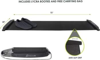 ProsourceFit Slide Board Mat, 183 x