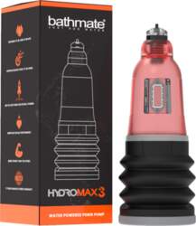 Bathmate Hydromax3 - hidro sūknis (sarkans)