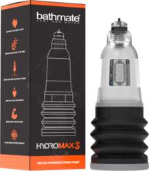 Bathmate Hydromax3 - hidro sūknis (caurspīdīgs)