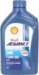 SHELL AX7 15W50 1L